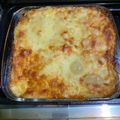 El cooksnap de Verónica cuando hizo Lasaña de berenjenas.