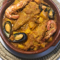 El cooksnap de @tesa.cuina cuando hizo Suquet de rape y gambas.