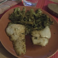 El cooksnap de SJ2701 cuando hizo Salteado de merluza con brócoli y salsa de soja.
