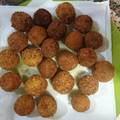 El cooksnap de Pedro C. cuando hizo Croquetas de castañas y chorizo.
