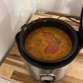 El cooksnap de Arnaldo Valdes cuando hizo Arroz con pollo a la chorrera.
