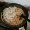 El cooksnap de Susana Barrientos cuando hizo Salsa de champiñones.