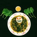 Sudipa Gope's cooksnap of when they made Moong Dal & Palak Spinach.