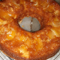 El cooksnap de Aldana Ramos cuando hizo Torta invertida de manzana.