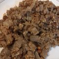 El cooksnap de Lorena Egea Lopez cuando hizo 77.🍆Morcilla murciana de la huerta (Vegana).