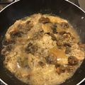 El cooksnap de Cesar Augusto cuando hizo Chuletas de cerdo a la cerveza.