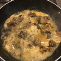 El cooksnap de Cesar Augusto cuando hizo Chuletas de cerdo a la cerveza.