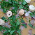 El cooksnap de Carmeta cuando hizo Sopa crema de Calabaza.