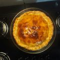 El cooksnap de Anna Maria cuando hizo Pascualina de Jamón y Queso.