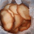 El cooksnap de laura cuando hizo Galletas crujientes de coco.