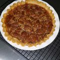Brian's cooksnap of when they made Jack Daniel's Pecan Pie.