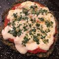 El cooksnap de Sergio cuando hizo Tortitas de kale a la pizza! SIN HARINAS! 👌.