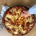 El cooksnap de Marieta cuando hizo Pizza masa de coliflor 2 sabores.