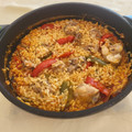 El cooksnap de Becky cuando hizo Arroz con conejo y romero.