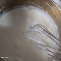 El cooksnap de Alejandra Medina cuando hizo Salsa Blanca.