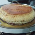 El cooksnap de Aldy Sarubba cuando hizo Flan Casero de Doce Huevos.