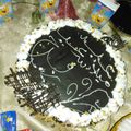 صورة من ام محمد يوسف محمد، شاركها بعد تجربة وصفة كعكة بالشوكولاتة لعيد الميلاد 🎂 🎂
