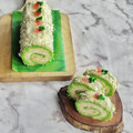 Cooksnap dari Pawon Winna untuk resep Pandan Chiffon Roll Tepung Ketan (820)