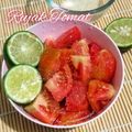 Cooksnap dari Fey_Pawonmungil untuk resep Rujak Tomat