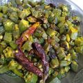 Madhuchanda Dey का कुकस्नैप जब उन्होंने भिंडी कि सब्जी(bhindi ki sabji recipe in hindi) बनाया था।