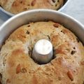 El cooksnap de Juana Arce cuando hizo Pan de Pascua chileno.