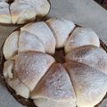 El cooksnap de Cande Rodriguez cuando hizo Pan relleno de manzana.