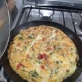 El cooksnap de Delia Sánchez cuando hizo Tortilla de arroz.