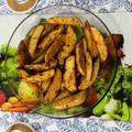 El cooksnap de Ana Espinola cuando hizo Papas Bravas.