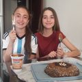 El cooksnap de Sweet Sky C cuando hizo Bizcochuelo o Bizcocho chocolate.