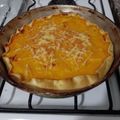 El cooksnap de Alicia Toledo cuando hizo Tarta de calabaza.