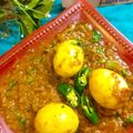 Sumaiya Muddasir's cooksnap of when they made Anday Aaloo (Boiled Egg and Potato) Curry.