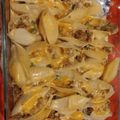 hbrewer's cooksnap of when they made Philly cheese steak stuffed shells.