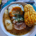 El cooksnap de Teresita Felíz cuando hizo Caldo de patas de res.