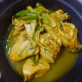 Cooksnap Ieda Alif semasa beliau membuat Ayam masak Halia SimpleDimple.