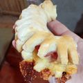 El cooksnap de Vicky Ardino 🌹 cuando hizo Cremona rellena de jamón y queso🧀.