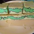Cooksnap dari Fransiska Tini Liu untuk resep Topo Map Love Cake