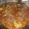 El cooksnap de betty zalazar cuando hizo Guiso de arvejas con restos de asado.
