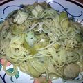 craftycookingmama's cooksnap of when they made Lu's artichoke chicken pasta.