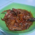 Cooksnap dari Wenny Ilyn untuk resep Dakgangjeong (Sayap ayam pedas ala korea)