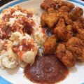 El cooksnap de Carmen Palomino cuando hizo Boneless de pollo.