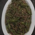 Cooksnap dari Marissa Cha Cha untuk resep Tumis buncis daging cincang lada hitam
