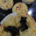 Cooksnap dari Farida Nuraini untuk resep Milky Muffin With Chocolate Filling