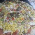 El cooksnap de Monica Cifuentes cuando hizo Pizza casera.