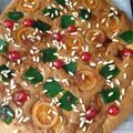 El cooksnap de Marta Orús cuando hizo 205. Coca Sant Joan de crema con piñones y cerezas confitadas.