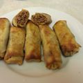 jackie.m.evans.69's cooksnap of when they made Baked Bacon Cheeseburger Egg rolls.