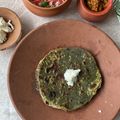 Seema Raghav का कुकस्नैप जब उन्होंने बथूआ आलू के पंराठे (bathua aloo ke parathe recipe in Hindi) बनाया था।