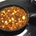 El cooksnap de ARACELI cuando hizo Fideuá de langostinos y pota.
