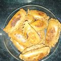 El cooksnap de Pato cuando hizo Empanadas con masa de harina integral.