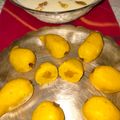Srilekha Banik's cooksnap of when they made ম্যাঙ্গো সন্দেশ (Mango Sandesh in Bengali).