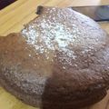 El cooksnap de Antonella Tulian cuando hizo Bizcochuelo integral con avena y linaza .